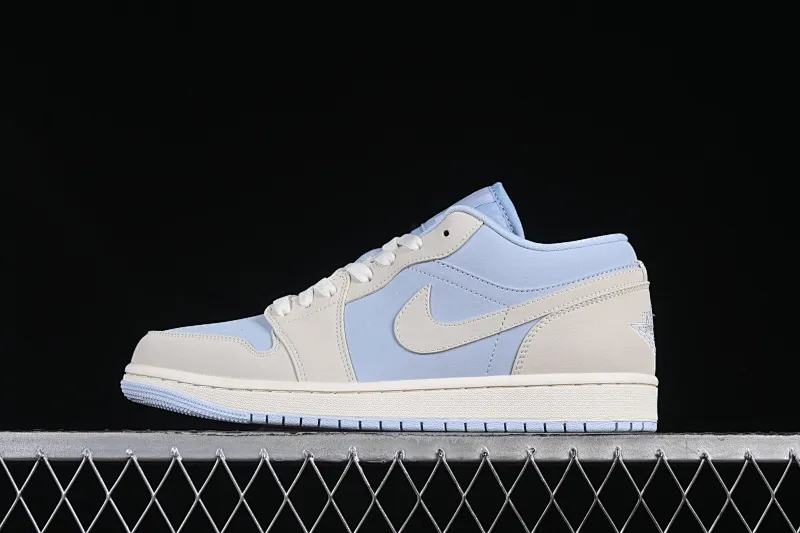 All categories Air Jordan Jordan series basketball shoes Air Jordan 1 Low Air Jordan 1 Low "Hydrogen Blue" gray blue low-top cultural and casual sneakers IB4003-407